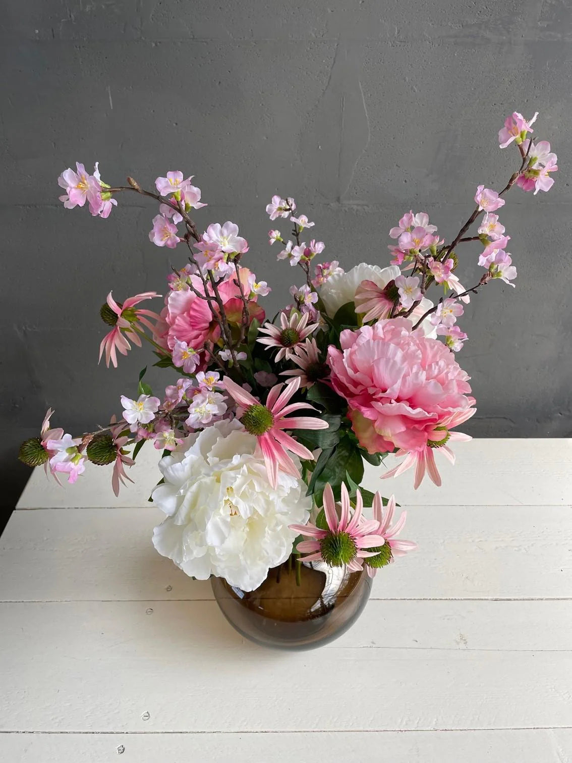 Kunstboeket Pink Summer