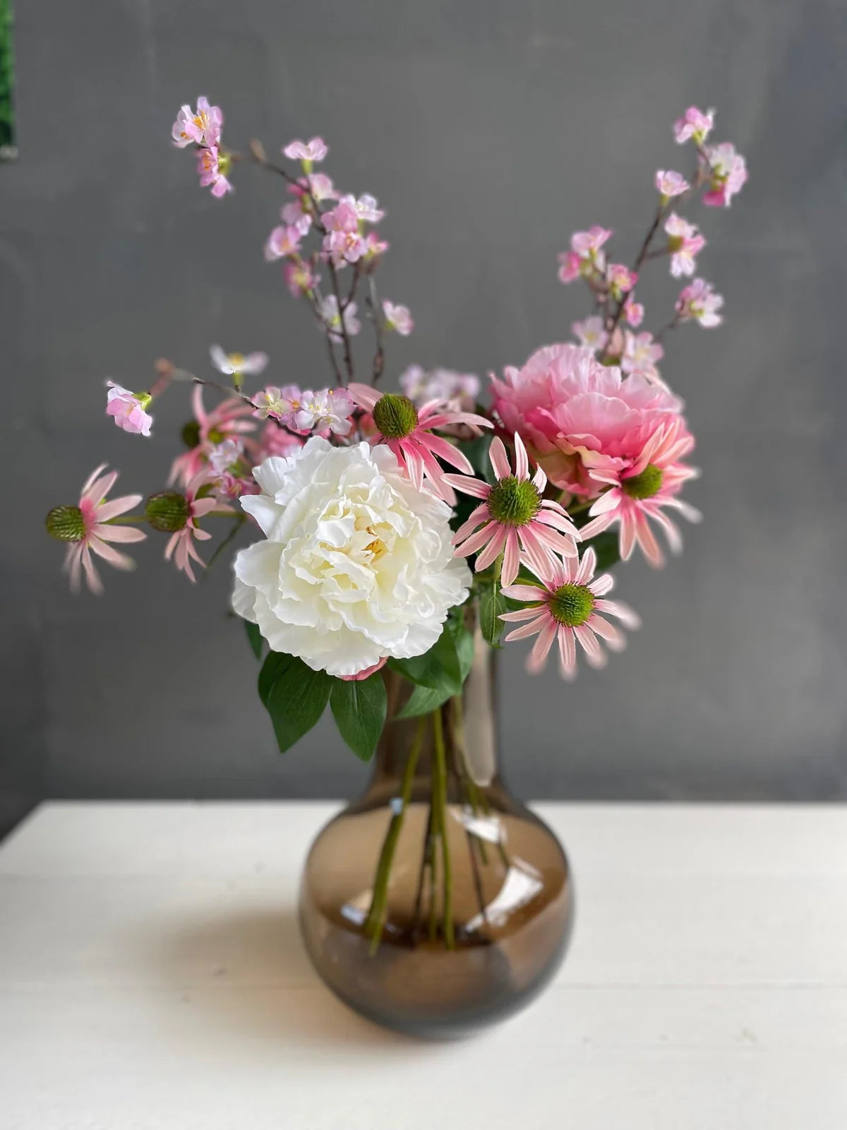 Kunstboeket Pink Summer