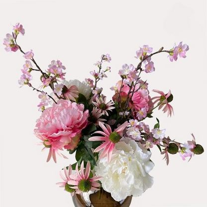 Kunstboeket Pink Summer