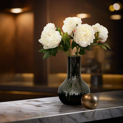 Peonies Kunstbloemen Crème