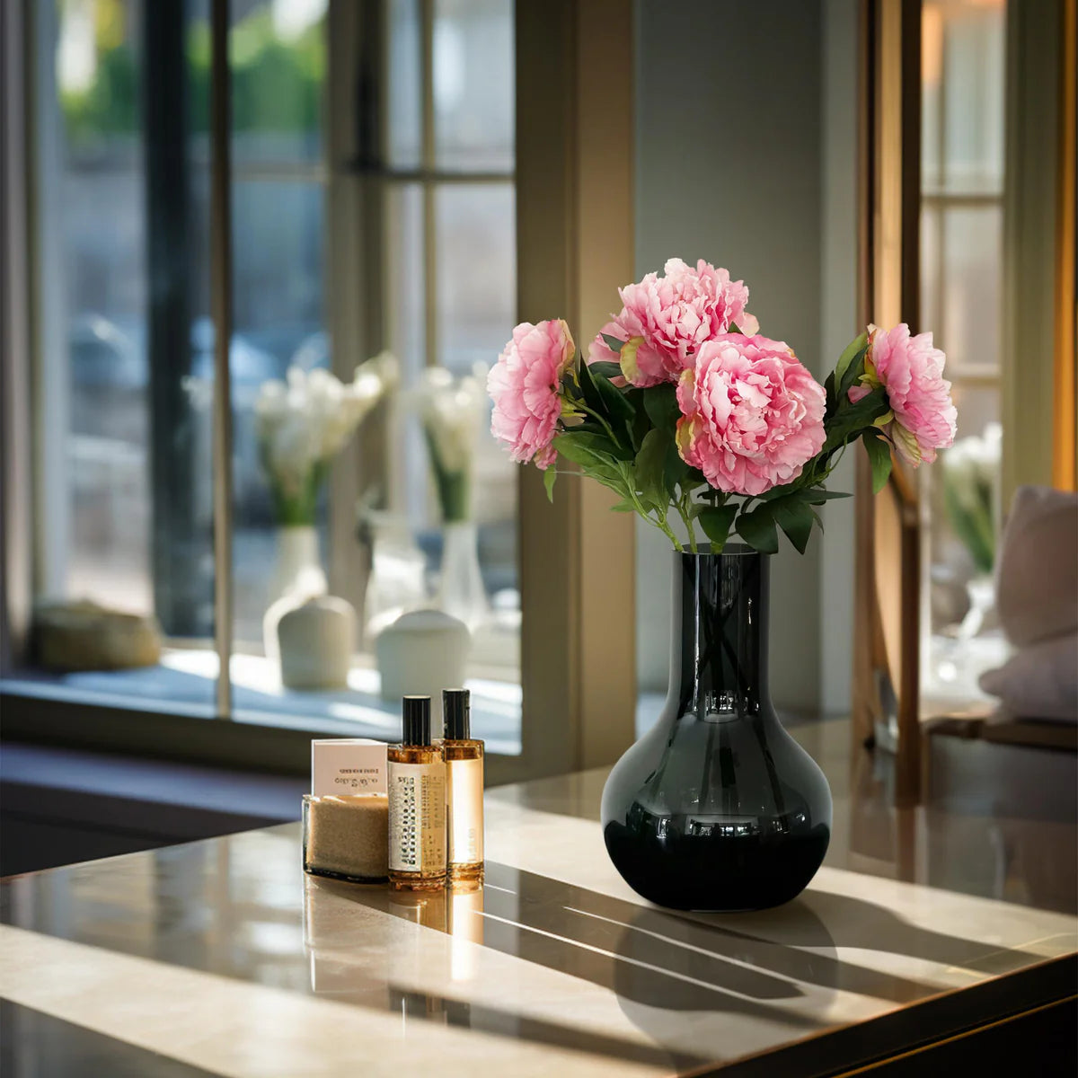 Peonies Kunstbloemen Lichtroze