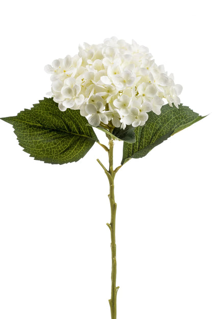 Hydrangea Kunstbloemen Crème Wit