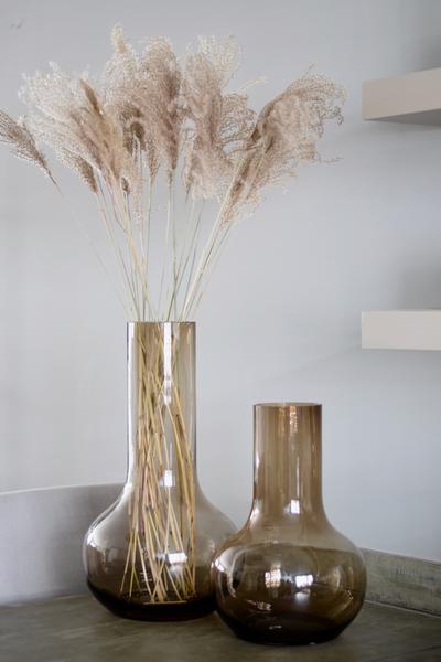 Vaas glas - S - Seim Taupe