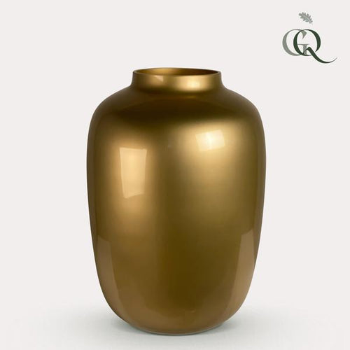 Vaas glas - M - Gold Artic