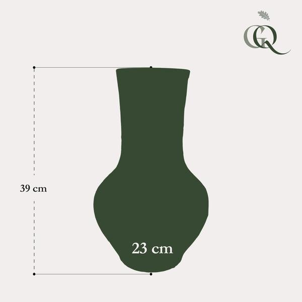 Vaas steen M - Boa Green